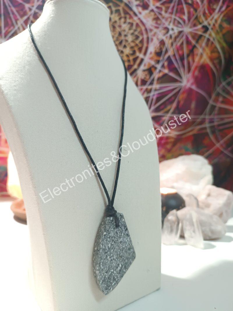 Colgante Abstracto Grande de Electronite. - Imagen 4