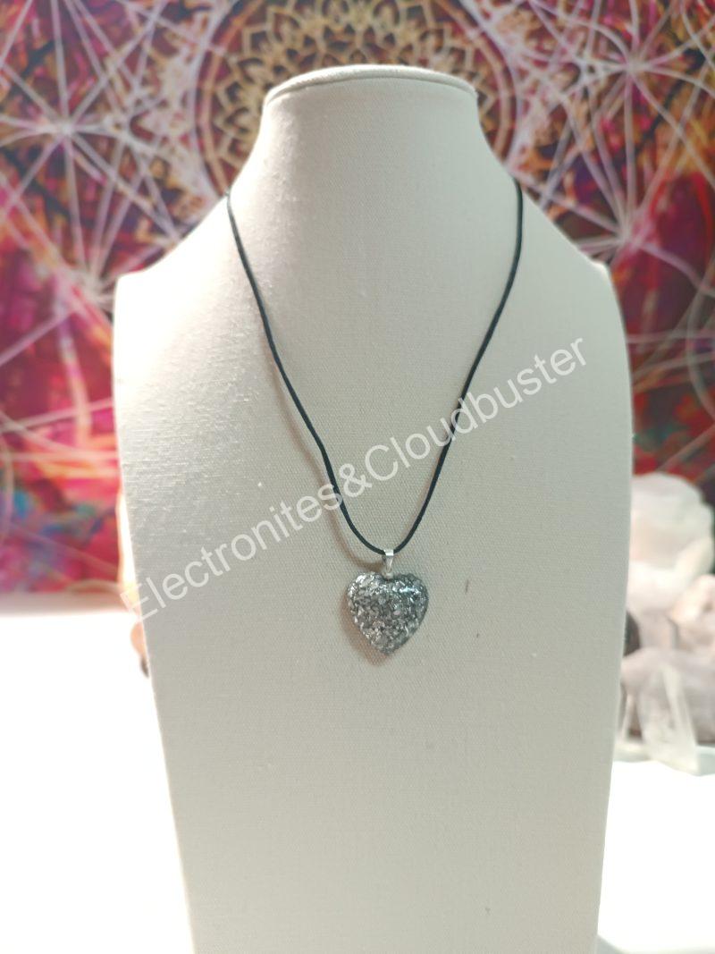 Colgante Corazón Electronite. Grande y Pequeño. - Imagen 8