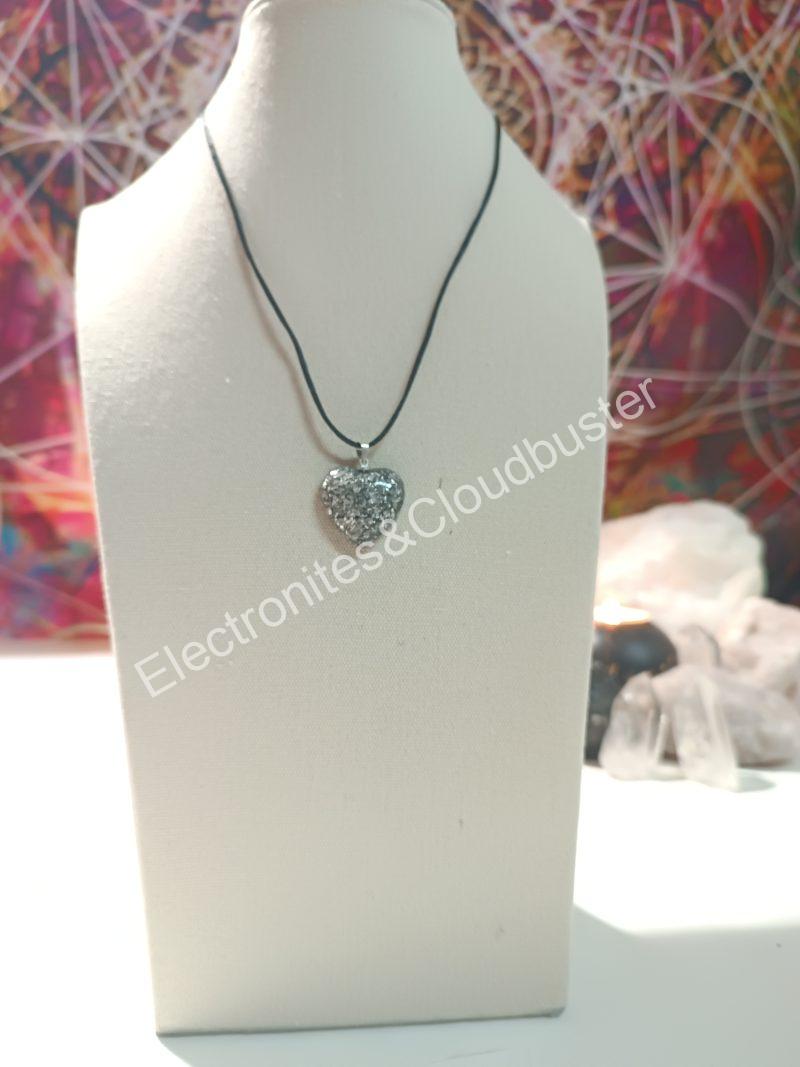 Colgante Corazón Electronite. Grande y Pequeño. - Imagen 6