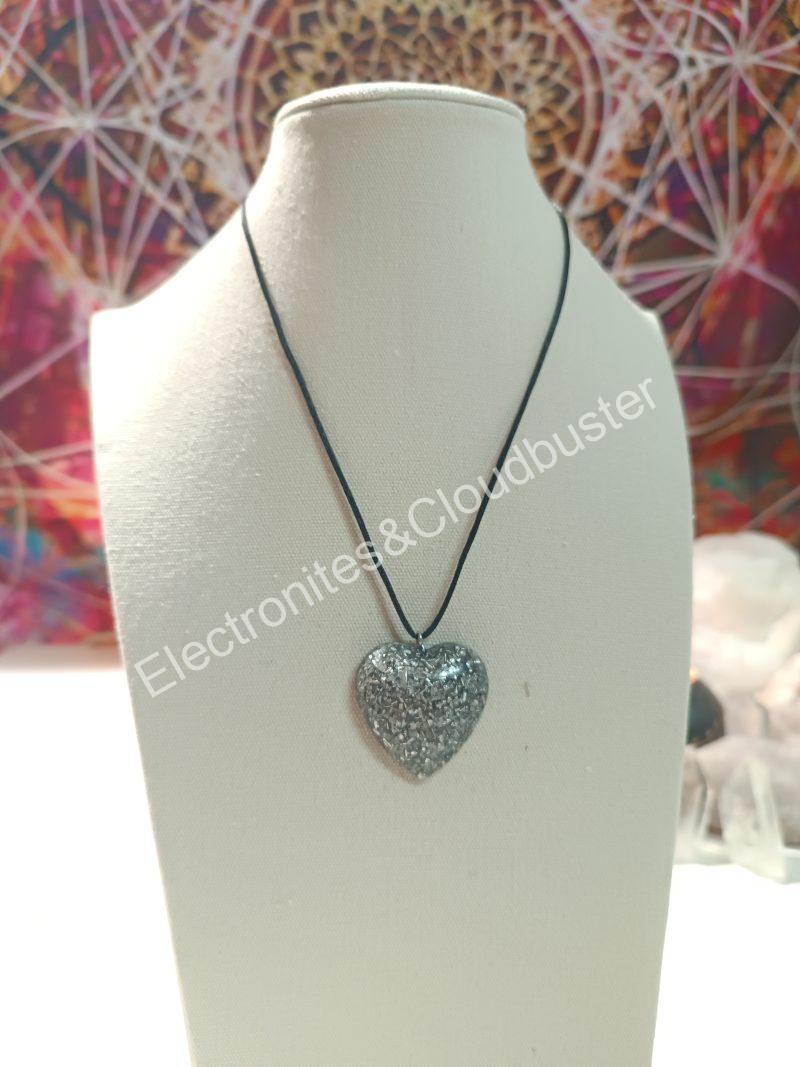 Colgante Corazón Electronite. Grande y Pequeño. - Imagen 4