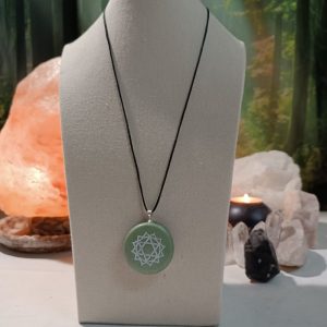 Colgante o llavero Electronite Chakra Corazón o Cardíaco