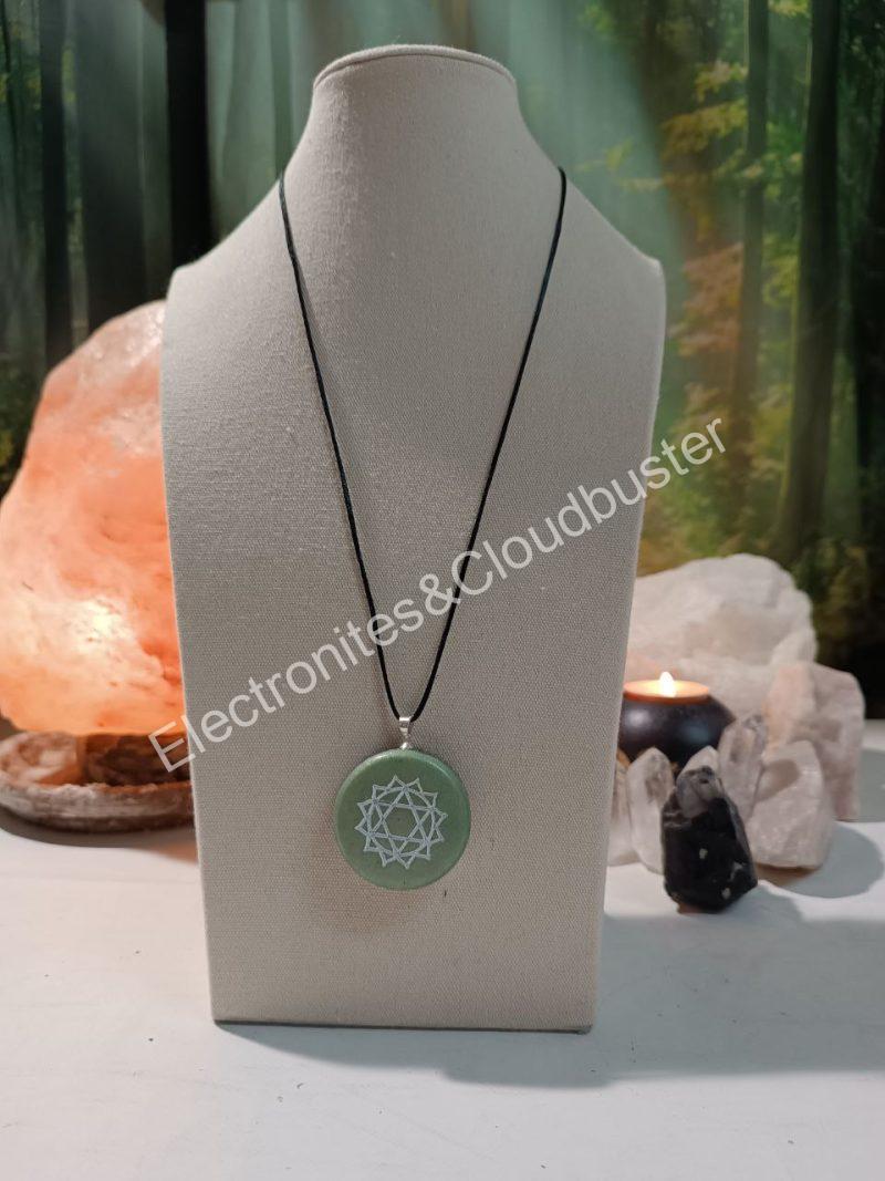 Colgante o llavero Electronite Chakra Corazón o Cardíaco - Imagen 4