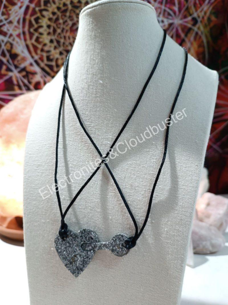 Colgante Electronite corazón y llave - Imagen 2