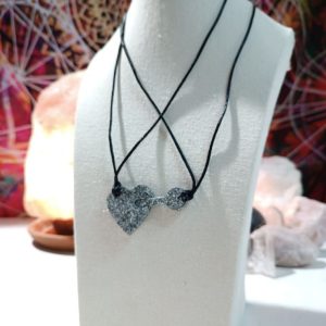 Colgante Electronite corazón y llave