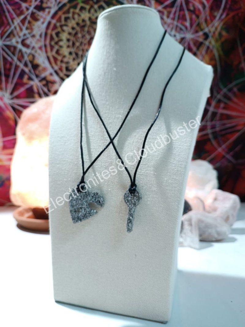 Colgante Electronite corazón y llave - Imagen 4