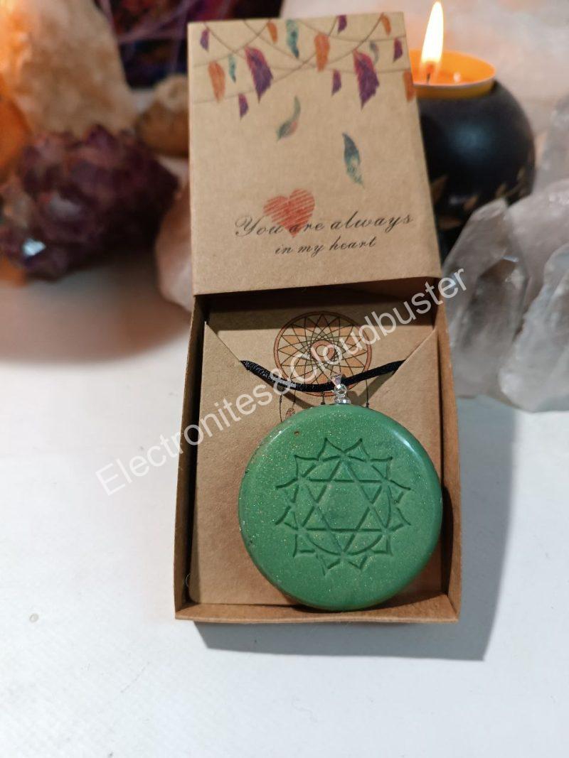 Colgante o llavero Electronite Chakra Corazón o Cardíaco - Imagen 6