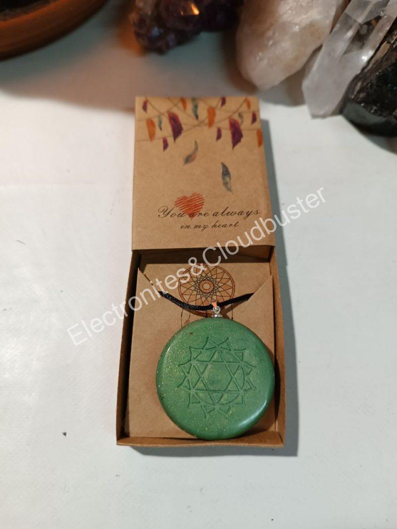 Colgante o llavero Electronite Chakra Corazón o Cardíaco - Imagen 5