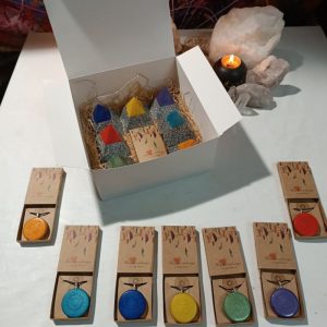 Conjunto Pirámides Chakras Electronite