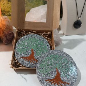 Posavasos: Revitalizador de Líquidos y Alimentos.