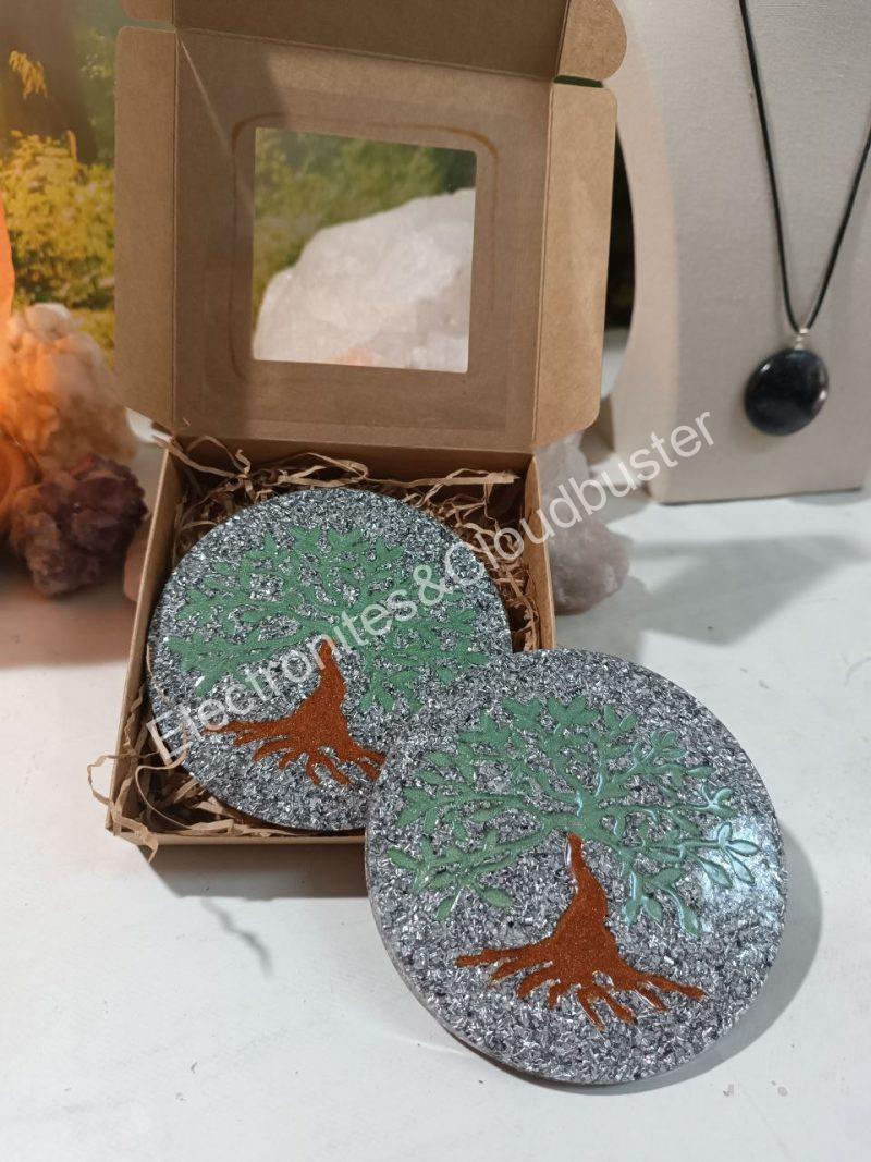 Posavasos: Revitalizador de Líquidos y Alimentos.